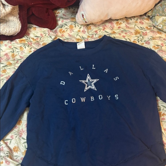 NFL Team Apparel Navy Sweatshirt - Picture 1 of 2